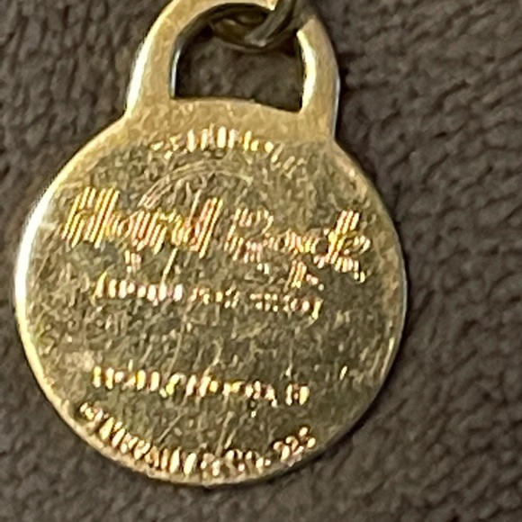 Tiffany&co keychain with Hard Rock Cafe engraved - Picture 3 of 3